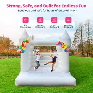 White Bounce Castle