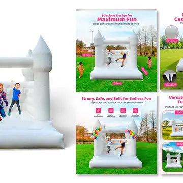 White Bounce Castle