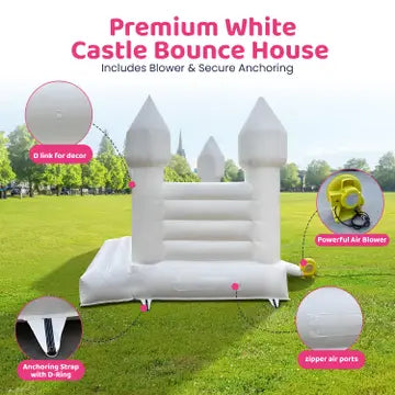 White Bounce Castle